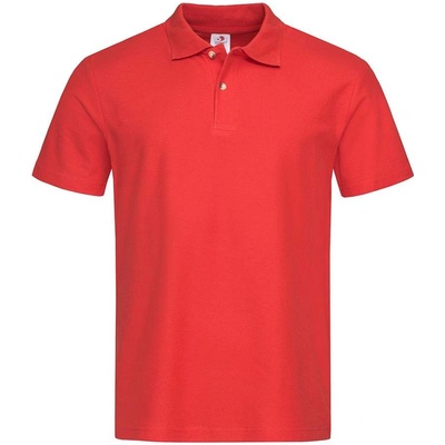 Stedman polokošeľa Polo Men Scarlet červené