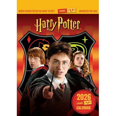 OEM Oficiální nástěnný s nastavitelnými obrázky Harry Potter A3 29,7 x 42 cm 2026