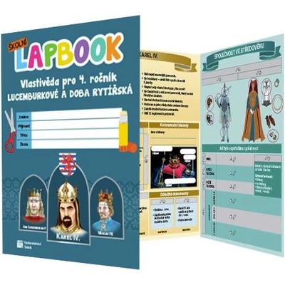 Školní lapbook: Lucemburkové a doba rytířská - neuveden