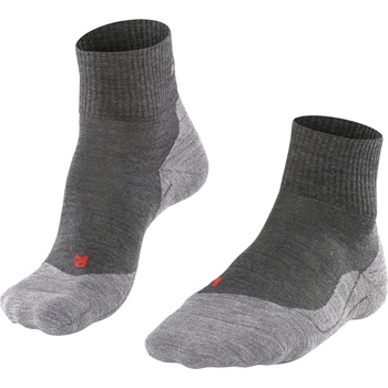 Falke Мъжки туристически чорапи Falke Falke TK5 Short Walking socks - Grey - размер 44-45 (EU) (201-1100-0413)