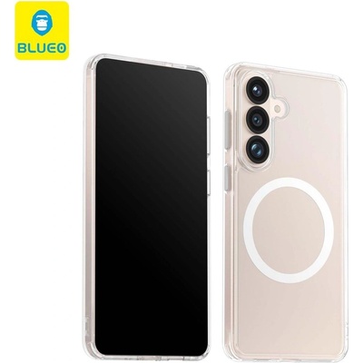 Blueo Magsafe Калъф за Samsung S26, Blueo Crystal Drop Resistance Magnetic Case, Прозрачен (6934663775828)