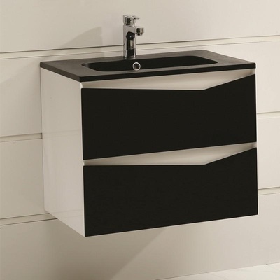Inter Ceramic Конзолен PVC шкаф ICP 6556 B с умивалник, 65x46x55см (6556 B)