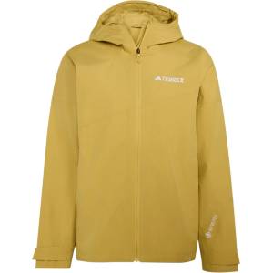 adidas Terrex Мъжко водоустойчиво яке adidas Terrex Xploric 2 Layer GORE-TEX Jacket Waterproof jacket - Pyrite (002-3360-0414)