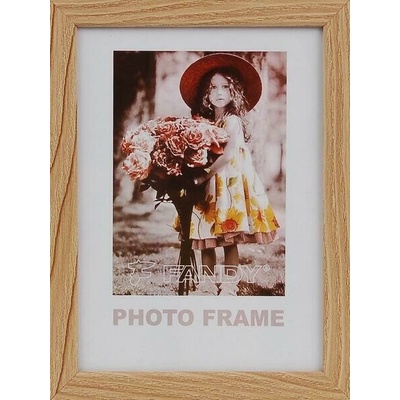 FANDY Dřevěný rámeček Style 10x15 3 světle hnědý – Sleviste.cz