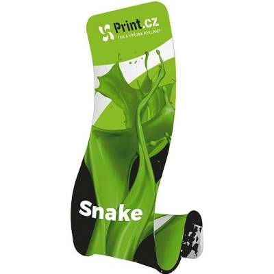 Print.cz Prezentační textilní stěna Snake, 91x228x90 cm