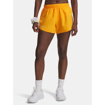 Under Armour dámske kraťasy UA Fly By 3'' shorts-ORG oranžová