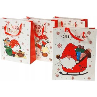 žiadna značka Darčeková taška 32x26x10cm MIX Vianoce
