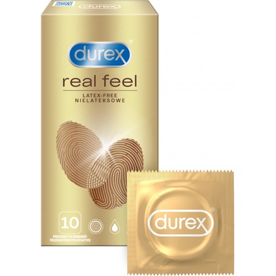 Durex Real Feel 10 ks – Zboží Mobilmania