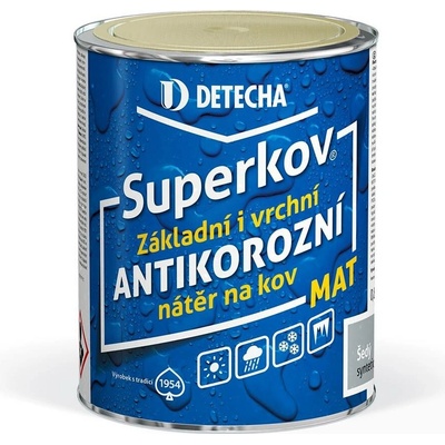 Detecha Superkov mat černý 0,8kg