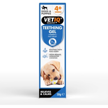 VetIQ Teething Gel Puppy - Зъбен гел за малки кученца 50 г