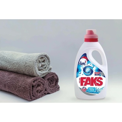 Faks Prací gel White & Color 1,8 l