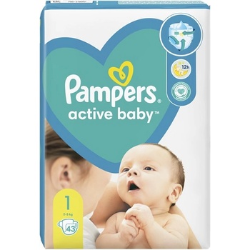 Pampers Active baby 43 ks