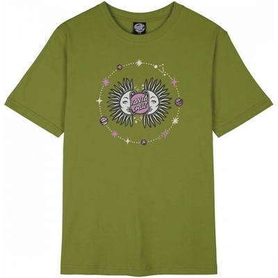 Santa Cruz Split Sun Orbit T-Shirt Pesto