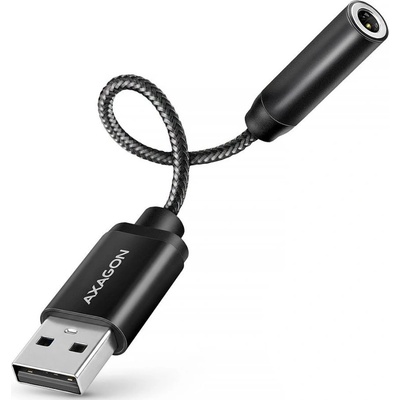 AXAGON USB звукова карта AXAGON ADA-HA, 384 kHz 32 bit DAC, 3.5mm jack (ADA-HA)