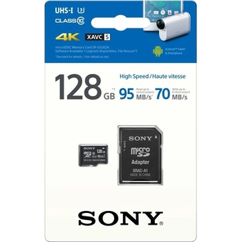 Sony microSDXC 128GB UHS-I U3 SRG1UXA