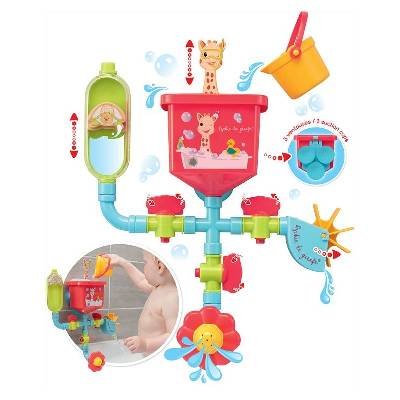 Играчка за баня Sophie la Girafe - Funny plumbing (S523425)