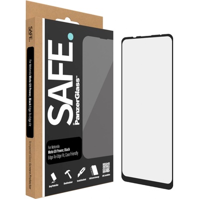 Panzer Стъклен протектор Safe за Motorola Moto G9 Power CaseFriendly- Черно