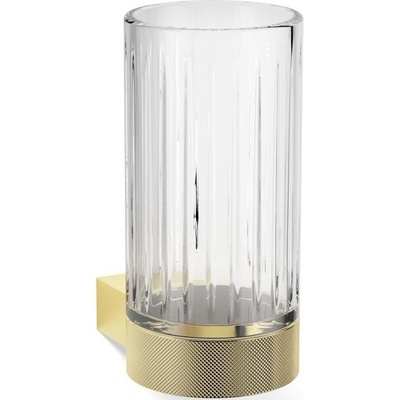 Decor Walther Чаша за четки за зъби Club релефна стенна злато (0857520)