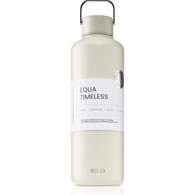 Equa Timeless nerezová láhev na vodu barva Off White 1 ks