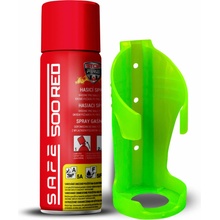 Safehome Hasicí sprej SAFE 500 RED 500ml pěnový + držák 50F 06560994