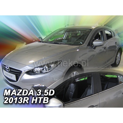 Deflektory - Mazda 3 Sedan 2013-2019