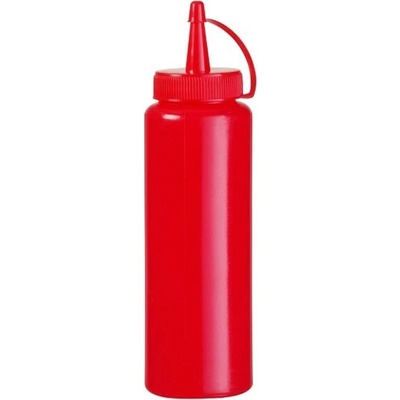 Hendi Dávkovač na STUDENÉ omáčky 0,7L, červená, o70 x (H) 240mm