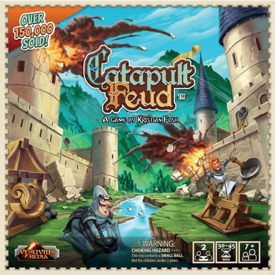 Vesuvius Media Настолна игра за двама Catapult Feud (Second Edition) - Семейна (VES-CK-101)