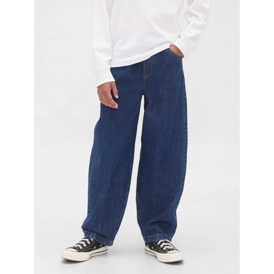 GAP džínsy Easy Baggy Taper modrá