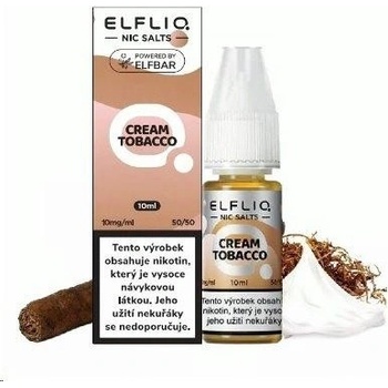 ELF LIQ Cream Tobacco 10 ml 10 mg