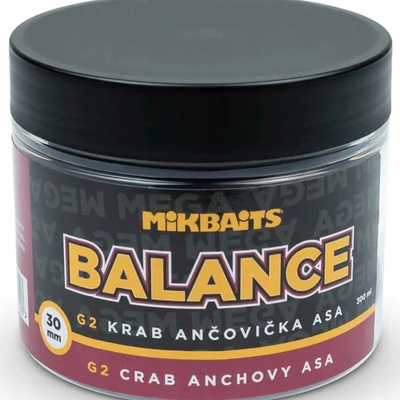 Mikbaits Mega BALANCE 300 ml G2 Krab Ančovička Asa 30 mm