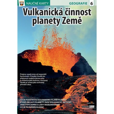 Naučné karty Vulkanická činnost planety Země