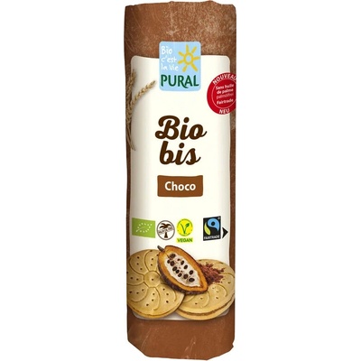 Pural BioBis Sušenky s čokoládou 320 g Bio VEGAN