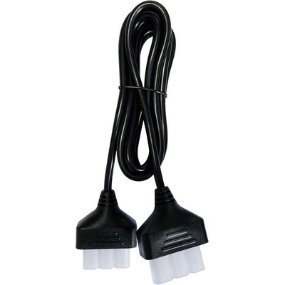 V-TAC Захранващ Кабел С 2 Букси Черно 2M 3x0.75mm2 - 10181 (10181)