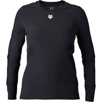 FOX Racing Дамска фланелка с дълъг ръкав за колоездене Fox racing Women's Defend Thermal Jersey Cycling jersey - Black (156-2709-0113)