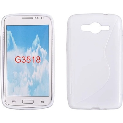 Pouzdro S-Case Samsung G386 / Galaxy Core LTE Bílé