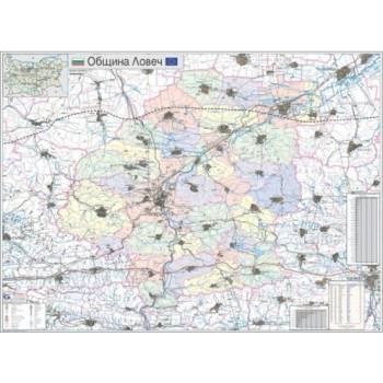 Mapmedia Карта на община Ловеч