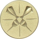 Emblém šipky zlato 25 mm