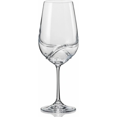 Crystalex Sklenice Crystal na víno Turbulence 550 ml