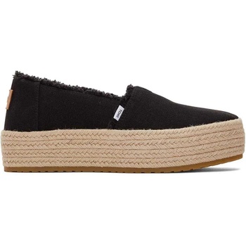 TOMS Valencia Platform espadrilles - Black (Black)