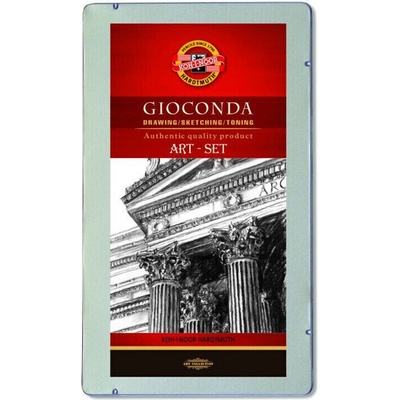 KOH-I-NOOR Gioconda Set for Sketching Комплект художествени моливи 10 бр (8893000001PL)