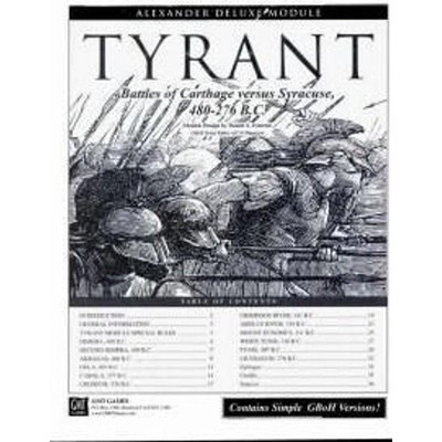 GMT Great Battles of Alexander Tyrant