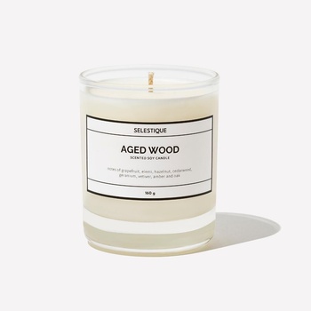 Selestique® Aged Wood - Ароматна свещ 160 г