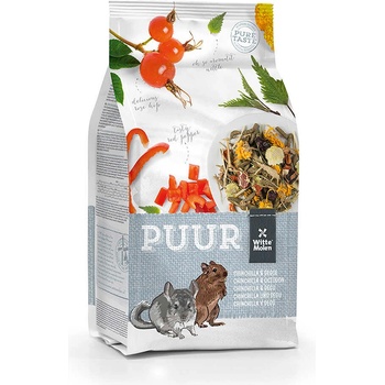 Witte Molen Puur chinchilla & degu - Премиум пълноценна храна за дегу и чинчили 500 гр