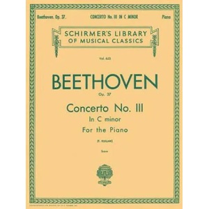 Concerto No. 3 in C Minor, Op. 37 (2-Piano Score): Schirmer Library of Classics Volume 623 National Federation of Music Clubs 2014-2016 Piano Duet (ISBN: 9781423495796)