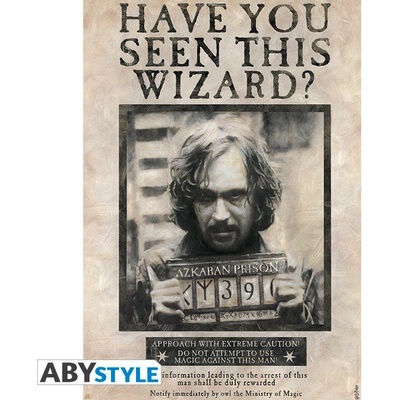 Abysse Corp Plagát Harry Potter - Wanted Sirius Black 91,5 x 61 cm