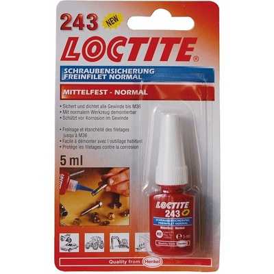 Loctite 243 Zaisťovač závitov 5 ml