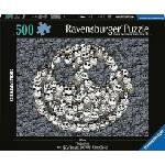 Ravensburger Пъзел Ravensburger от 500 части - Кошмарът преди Коледа (12001501)