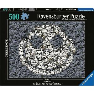 Ravensburger Пъзел Ravensburger от 500 части - Кошмарът преди Коледа (12001501)