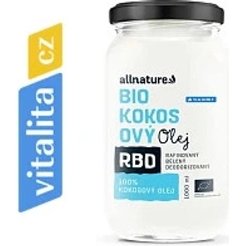 Allnature RBD Kokosový olej 1 l