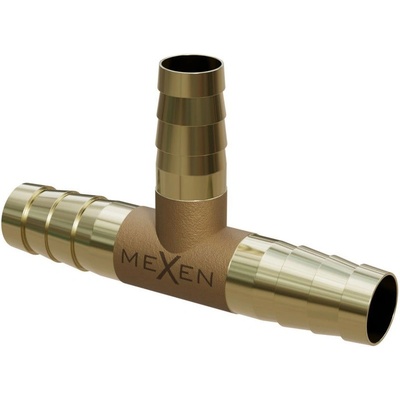 Mexen BRASS T-образен тройник за маркуч от месинг 10 x 10 x 10 мм - W97428-101010 (W97428-101010)